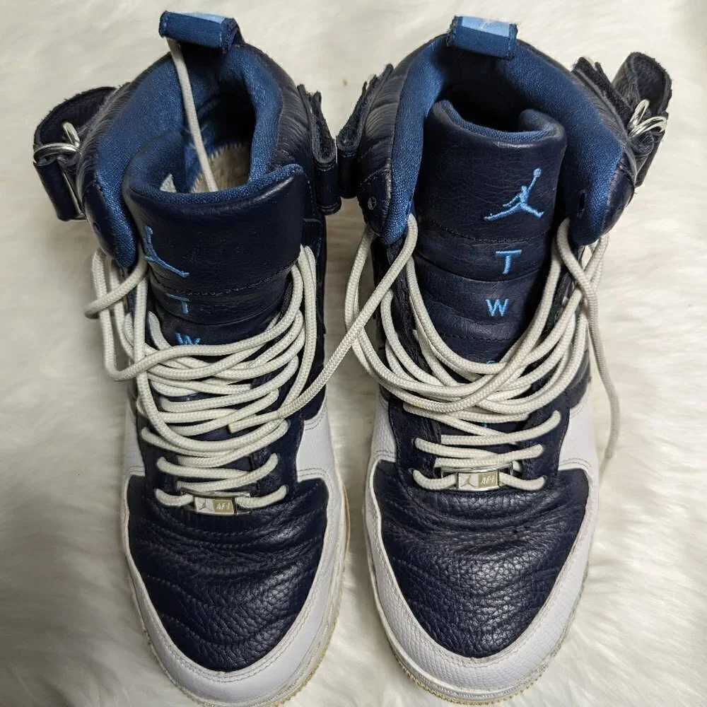 Buy Air Jordan Fusion 1 'Obsidian' - 317742 401 Size 8.5  Blue White